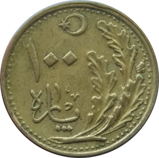 Turecko 100 Para 1923