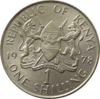 Keňa 1 Shilling 1978