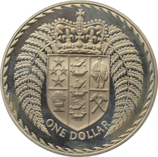 Nový Zéland 1 Dollar 1976