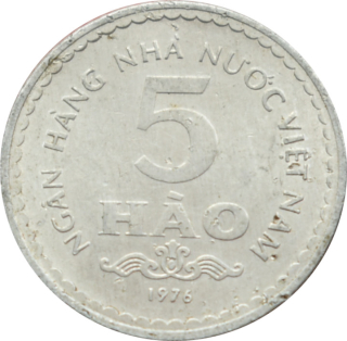 Vietnam 5 Hao 1976