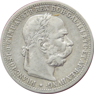 F.J. 1 Krone 1900 b.z.