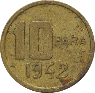 Turecko 10 Para 1942