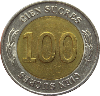 Ekvádor 100 Sucres 1997