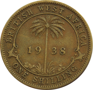 Britská Západná Afrika 1 Shilling 1938