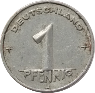 DDR 1 Pfennig 1949 A
