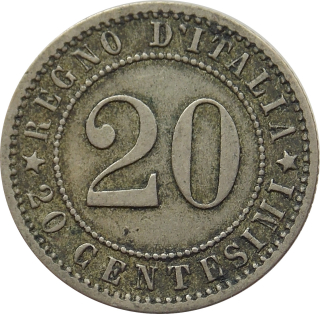 Taliansko 20 Centesimi 1894 R