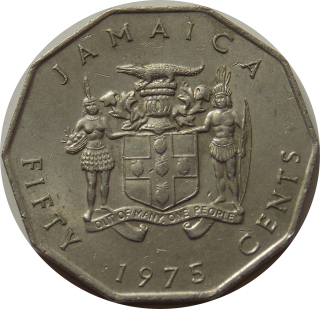 Jamajka 50 Cents 1975