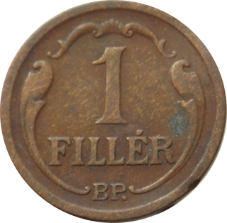 Maďarsko 1 Fillér 1933