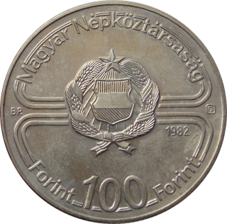 Maďarsko 100 Forint 1982