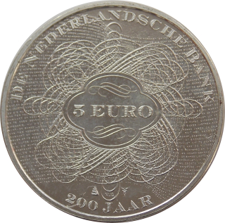 Holandsko 5 Euro 2014