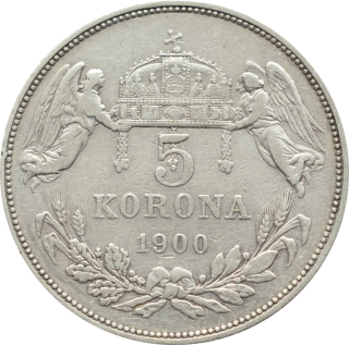 F.J. 5 Korona 1900 K.B.