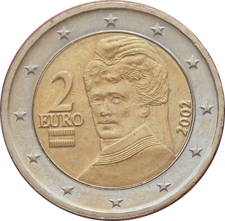 Rakúsko 2 Euro 2002