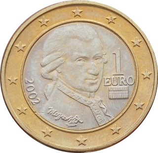 Rakúsko 1 Euro 2002