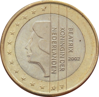 Holandsko 1 Euro 2002