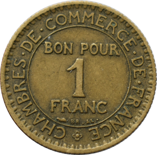 Francúzsko 1 Franc 1922