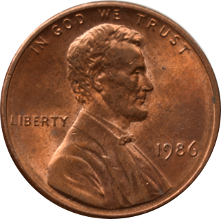 Spojené štáty 1 Cent 1986