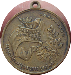 R.U. medaila 1848-1898