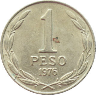 Čile 1 Peso 1976
