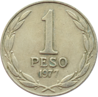 Čile 1 Peso 1977