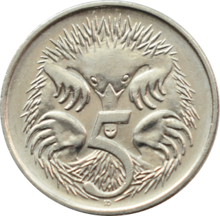 Austrália 5 Cents 1993