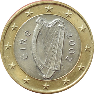 Írsko 1 Euro 2002