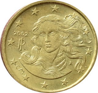 Taliansko 10 Cent 2002