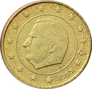Belgicko 10 Cent 1999