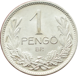 Maďarsko 1 Pengo 1938 BP.