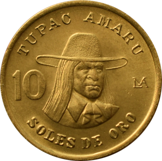 Peru 10 Soles de Oro 1980