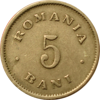 Rumunsko 5 Bani 1900