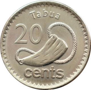 Fidži 20 Cents 2012