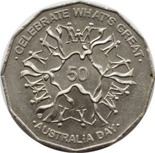 Austrália 50 Cents 2010