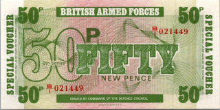 Anglicko 50 New Pence 1972