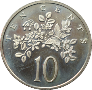Jamajka 10 Cents 1973