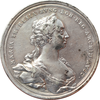 Mária Terézia medaila 1741 RRR