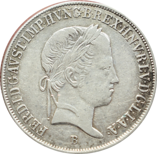 Ferdinand V. 20 Kreutzer 1845 B