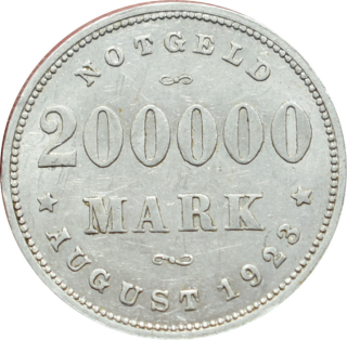 Hamburg 200000 Mark 1923 J