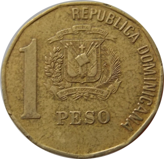Dominikánska republika 1 Peso 2002