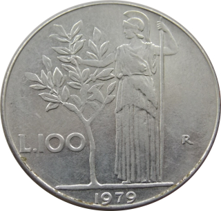 Taliansko 100 Lír 1979