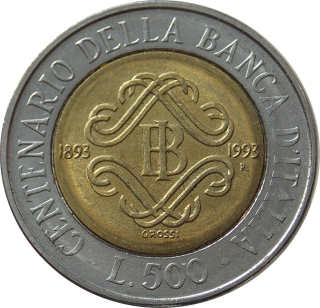 Taliansko 500 Lír 1993