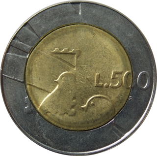 San Maríno 500 Lira 1990