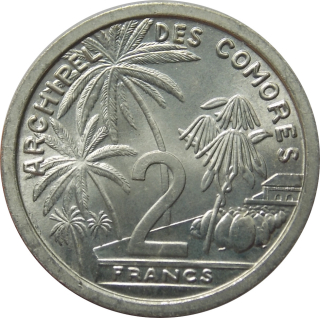 Komory 2 Francs 1964