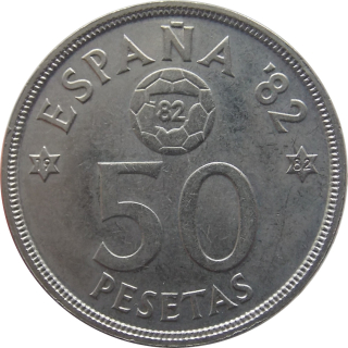 Španielsko 50 Pesetas 1980
