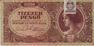 Maďarsko 10 000 pengo 1945