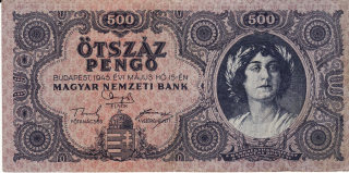 Maďarsko 500 Pengő 1945