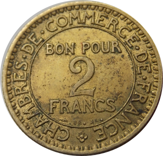 Francúzsko 2 Francs 1921