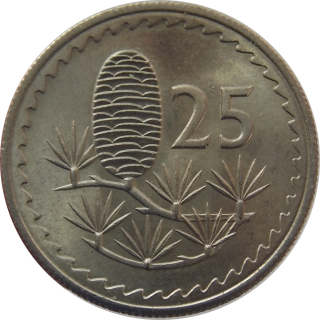 Cyprus 25 Mils 1963