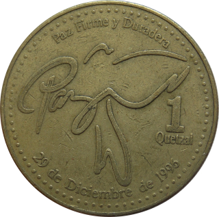 Guatemala 1 Quetzal 2000