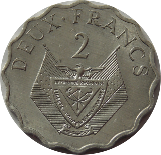 Rwanda 2 Francs 1970 FAO
