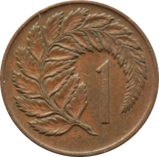 Nový Zéland 1 Cent 1972